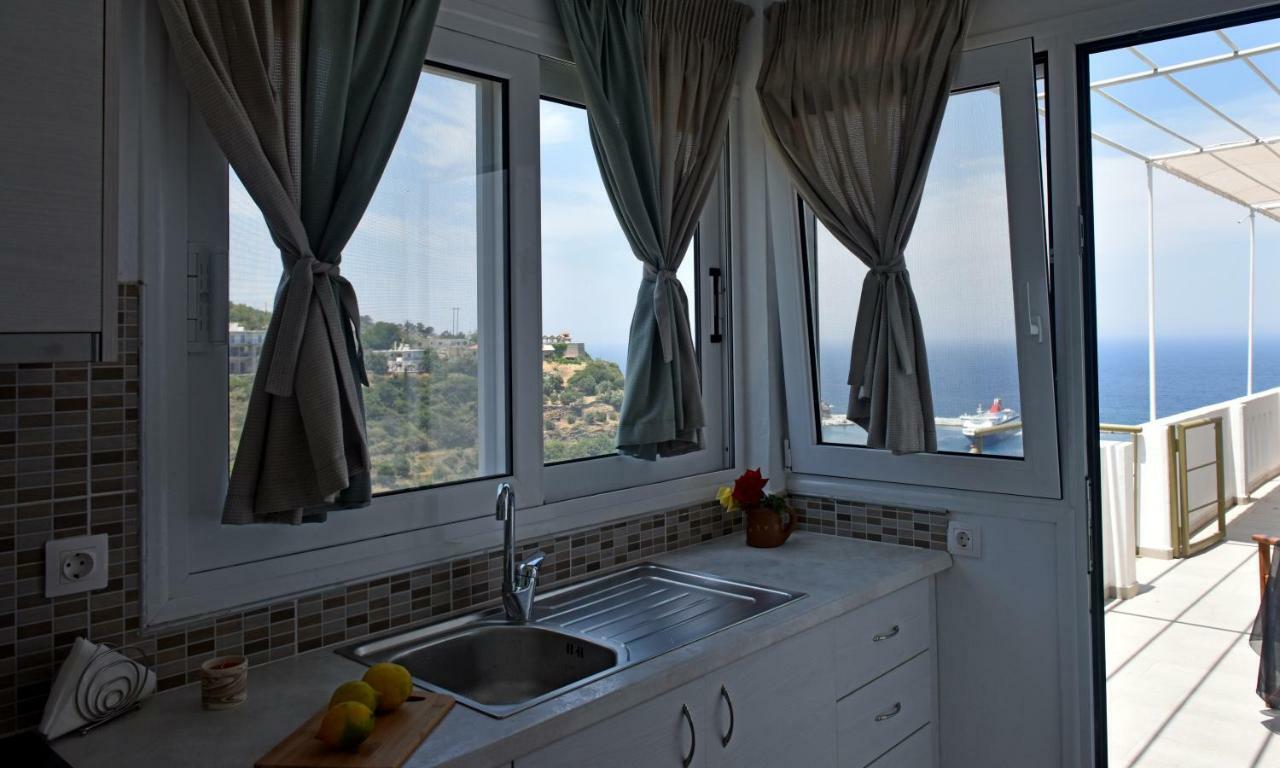 Mare Vista Villa Evdilos  Exteriör bild