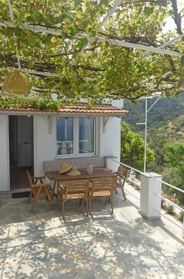 Mare Vista Villa Evdilos  Exteriör bild
